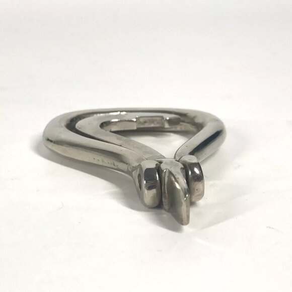 HERMES Iron Claws Hoof Pick ETUI CUIR PIEDS Edi Cuir Pied Boot Hook With case - Picture 12 of 12